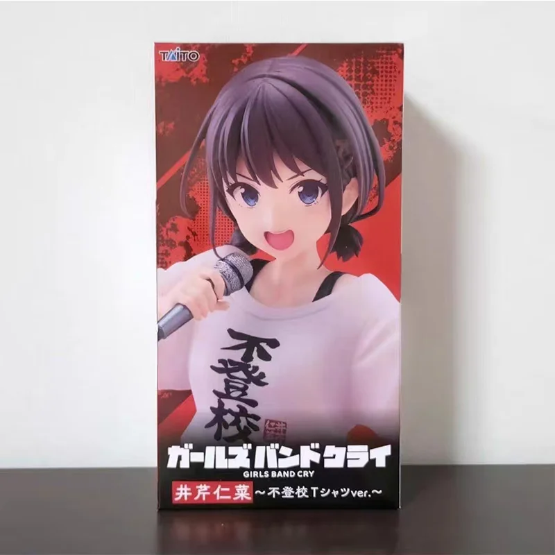 

Оригинальная фигурка Taito Girls Band Cry Coreful: Нина Исери, в наличии, ПВХ, аниме-фигурка, коллекционная модель, игрушка, подарок