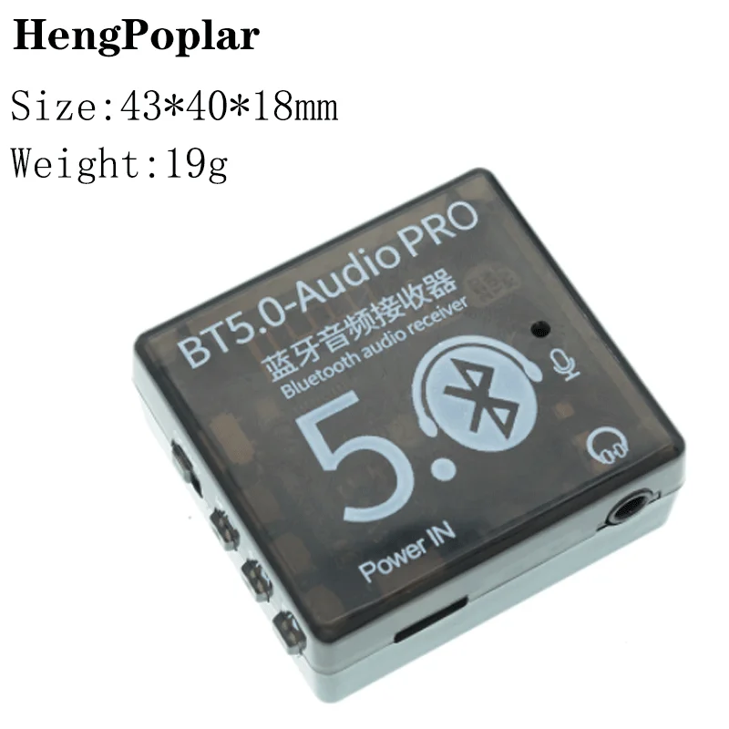 Type C Bluetooth Audio Receiver Board Bluetooth 5.0 MP3 Lossless Decoder Board Wireless Stereo Music Module 3.7-5V XY-BT-Mini