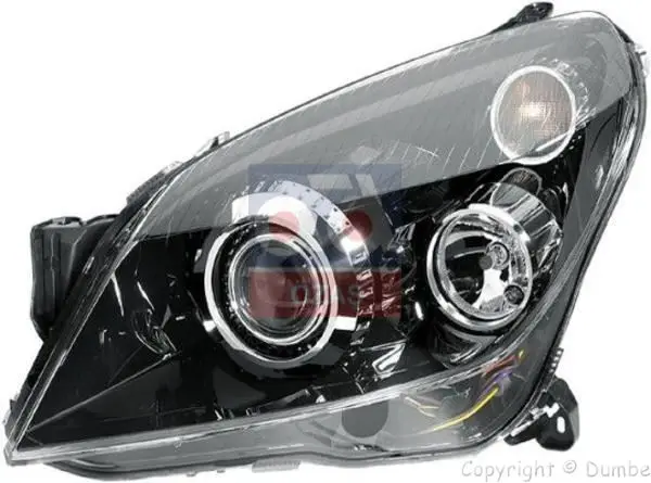 1 el0087321 for headlight right 04 aastra h + EL + MT 