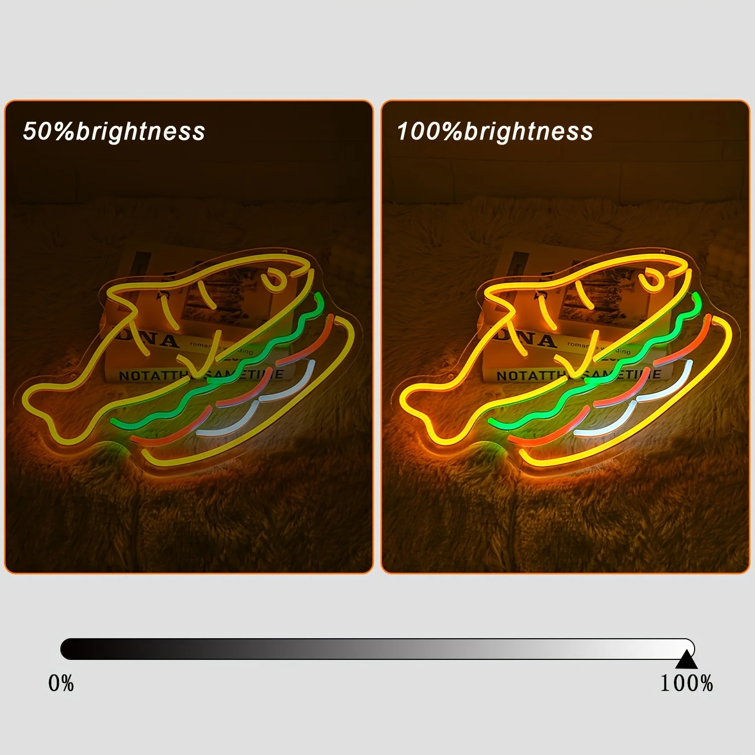 Shark Castle Neonschild, USB, dimmbar, LED-Neonlichtschild, Wandkunst, Dekoration für Spielzimmer, Schlafzimmer, Wohnzimmer, Party, Geburtstagsgeschenke