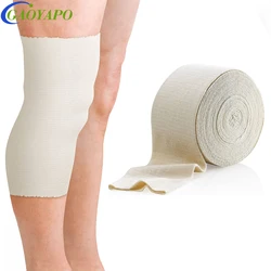 1Roll Elastic Tubular Support Bandage,Reusable Elastic Bandage Sleeve,Tubular Compression Bandage Roll for Ankles Elbow Leg Knee