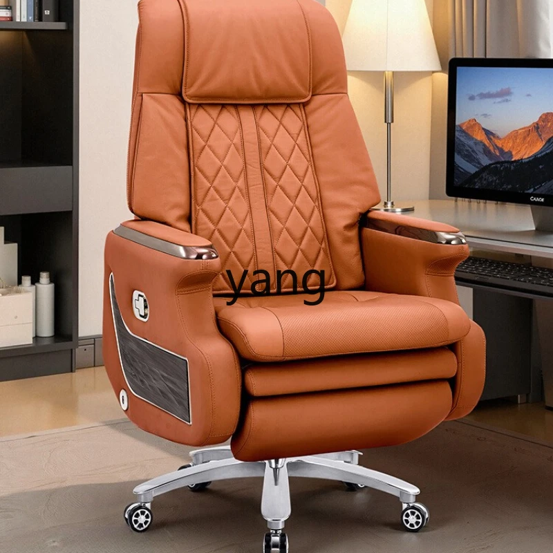 

TGF high-end intelligent electric massage boss chair reclining office rotatable computer chair