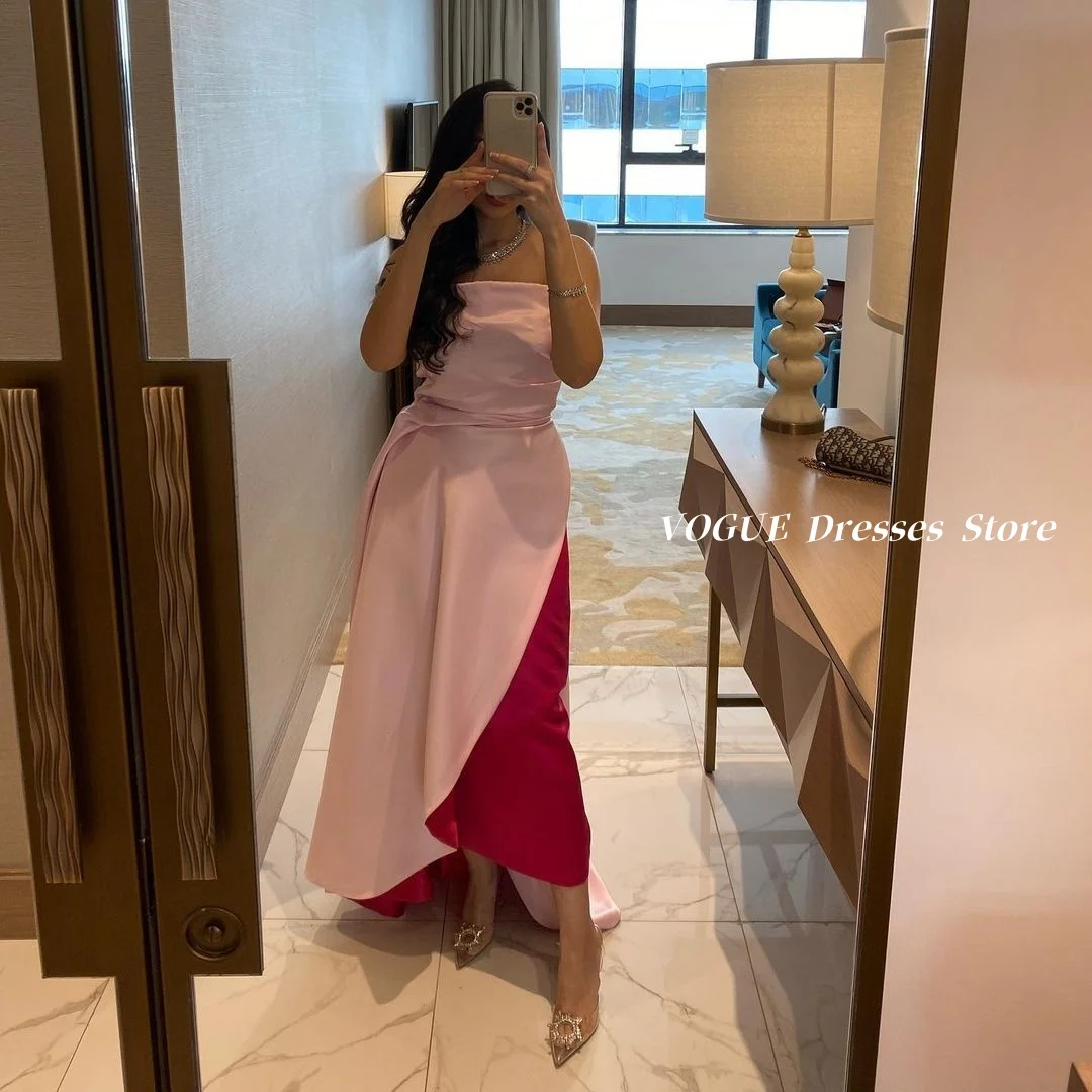 

Dubai Women Evening Dresses with Slit 2025 Mermaid Prom Dress فساتين للمناسبات الخاصة robe de cérémonie femme Customized