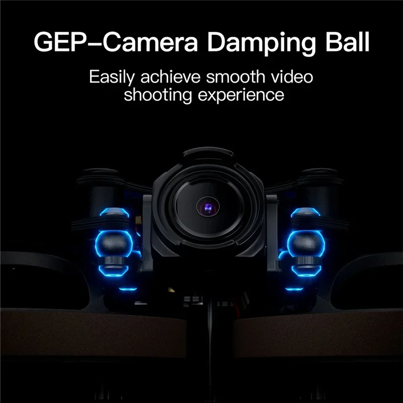 GEPRC GEP-Camera Damping Ball 40 Degrees 6PCS for Cinelog35 V2 / Cinelog25 V2 / Cinelog20 Solve The HD Camera Jello Problem