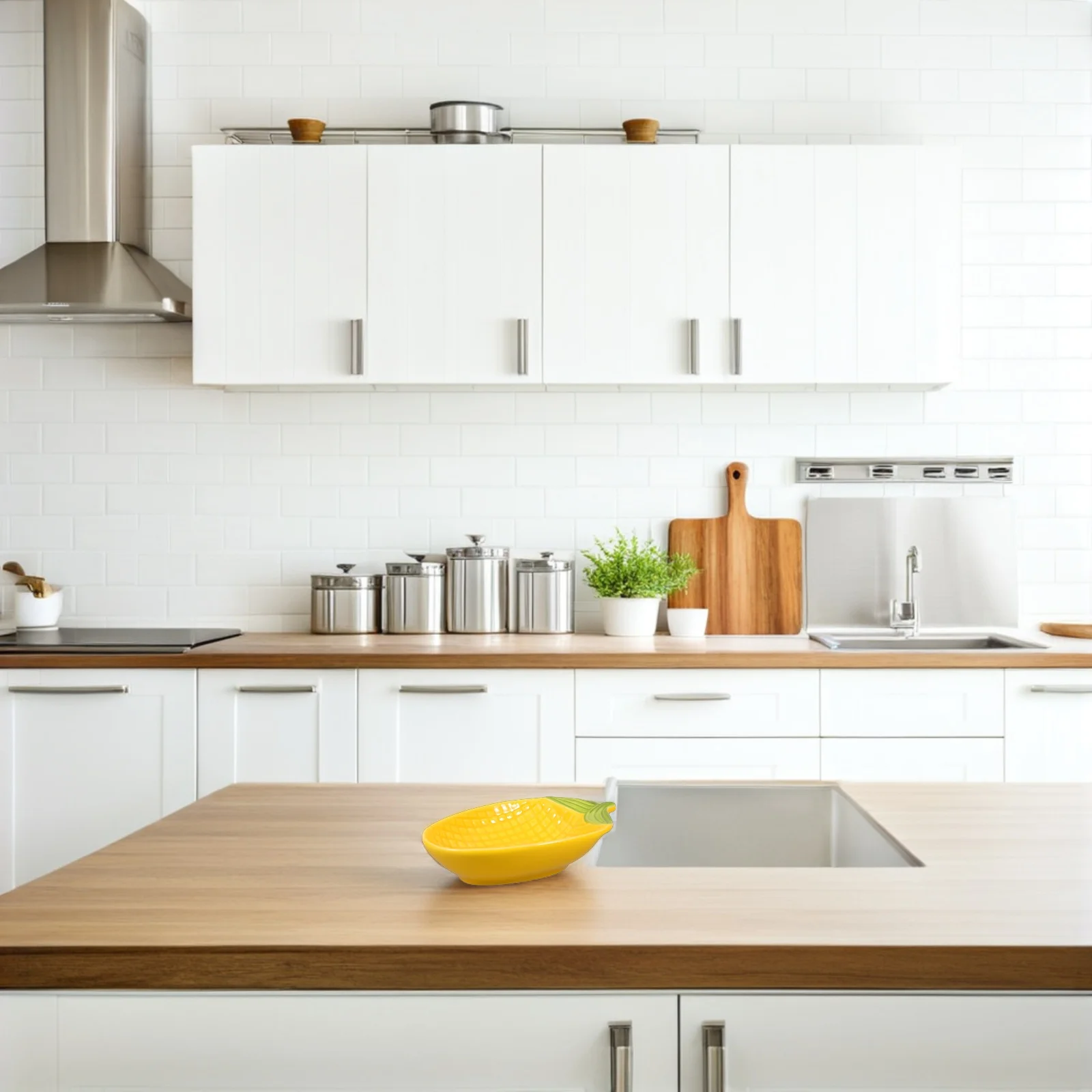 

2Pcs Creative Corn-Shaped Ceramic Serving Dish for Sauces Snacks Appetizers Salad Platter Party Bbq Dipping Saucer