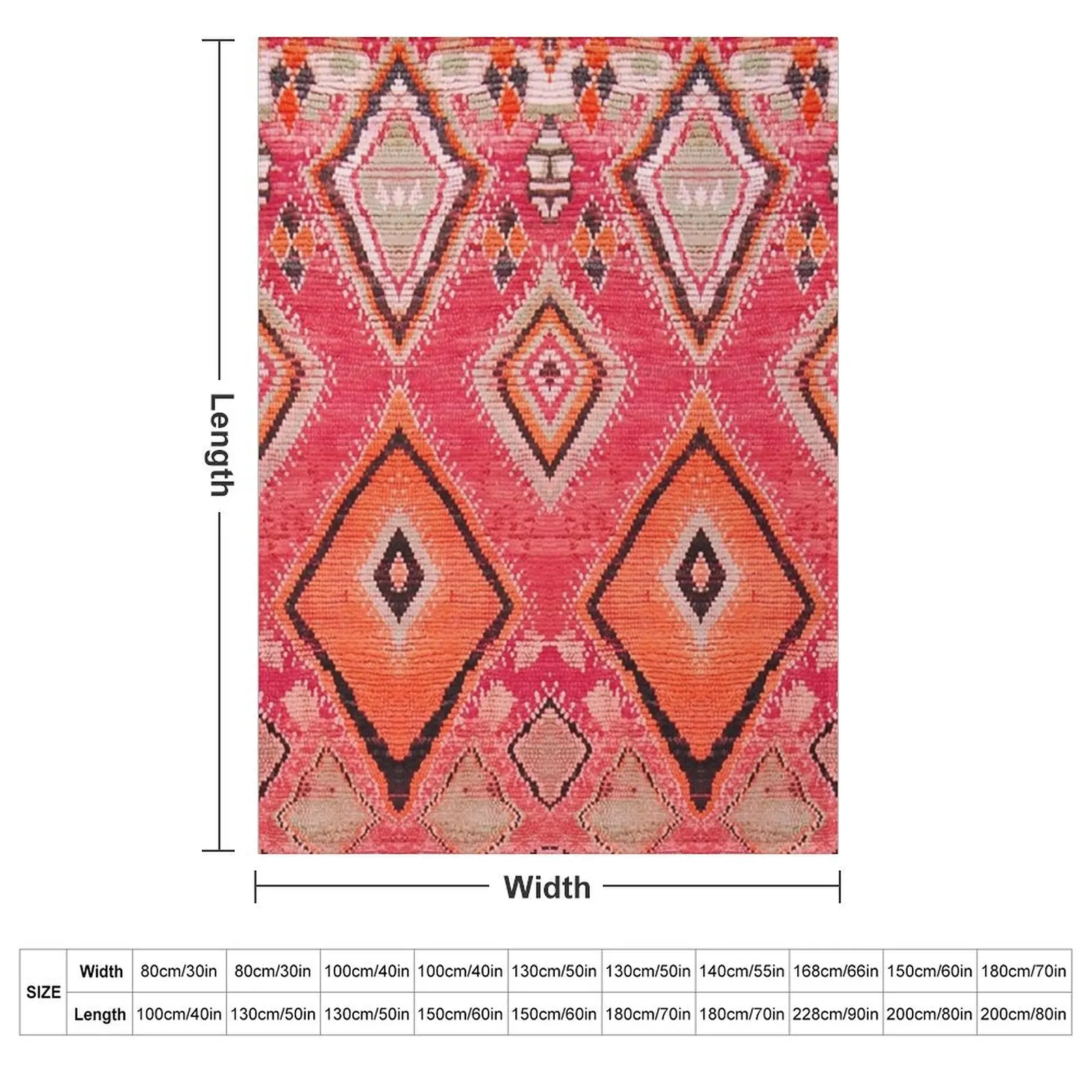 Heritage Moroccan Berber Throw Blanket for sofa halloween Decorative Sofa cosplay anime Blankets