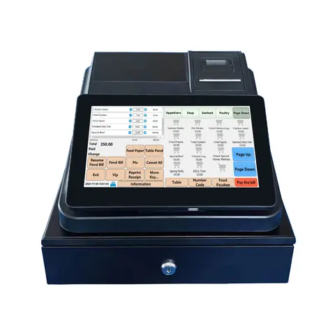 C86DM All In One POS System With Multi Language Software Optional Touch Screen