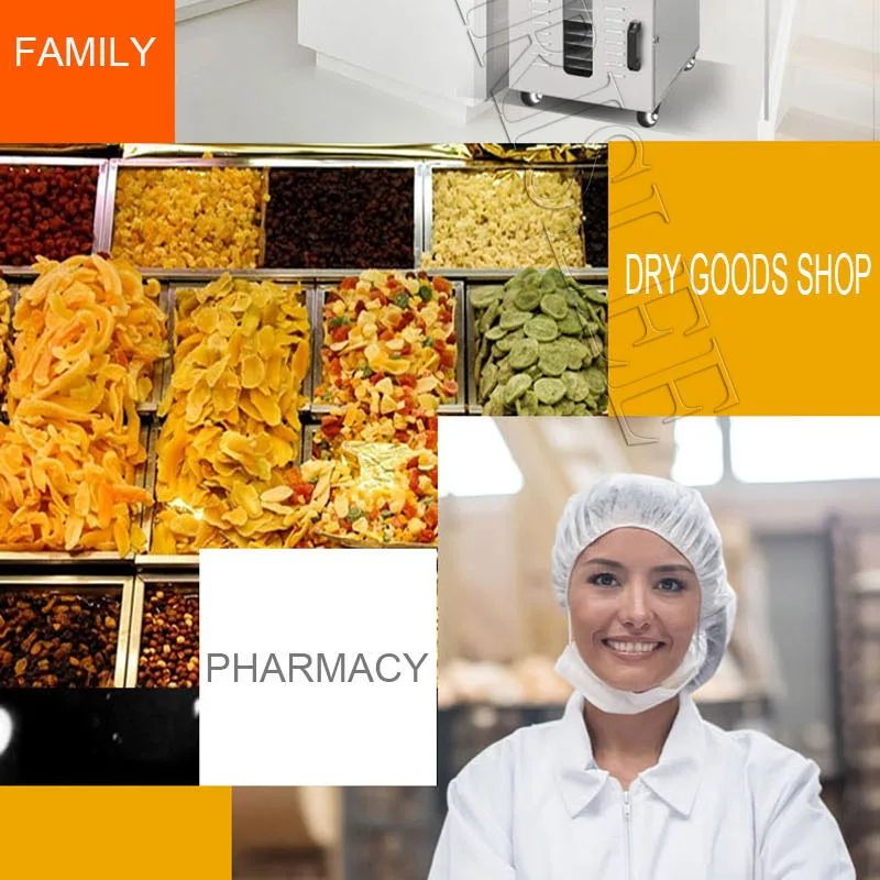 30 Layers Commercial Fruit Food Dryer LT-95 Stainless Steel Fruit/ Vegetables/ Pet Meat Drying Machine Electric Food Dehydrator