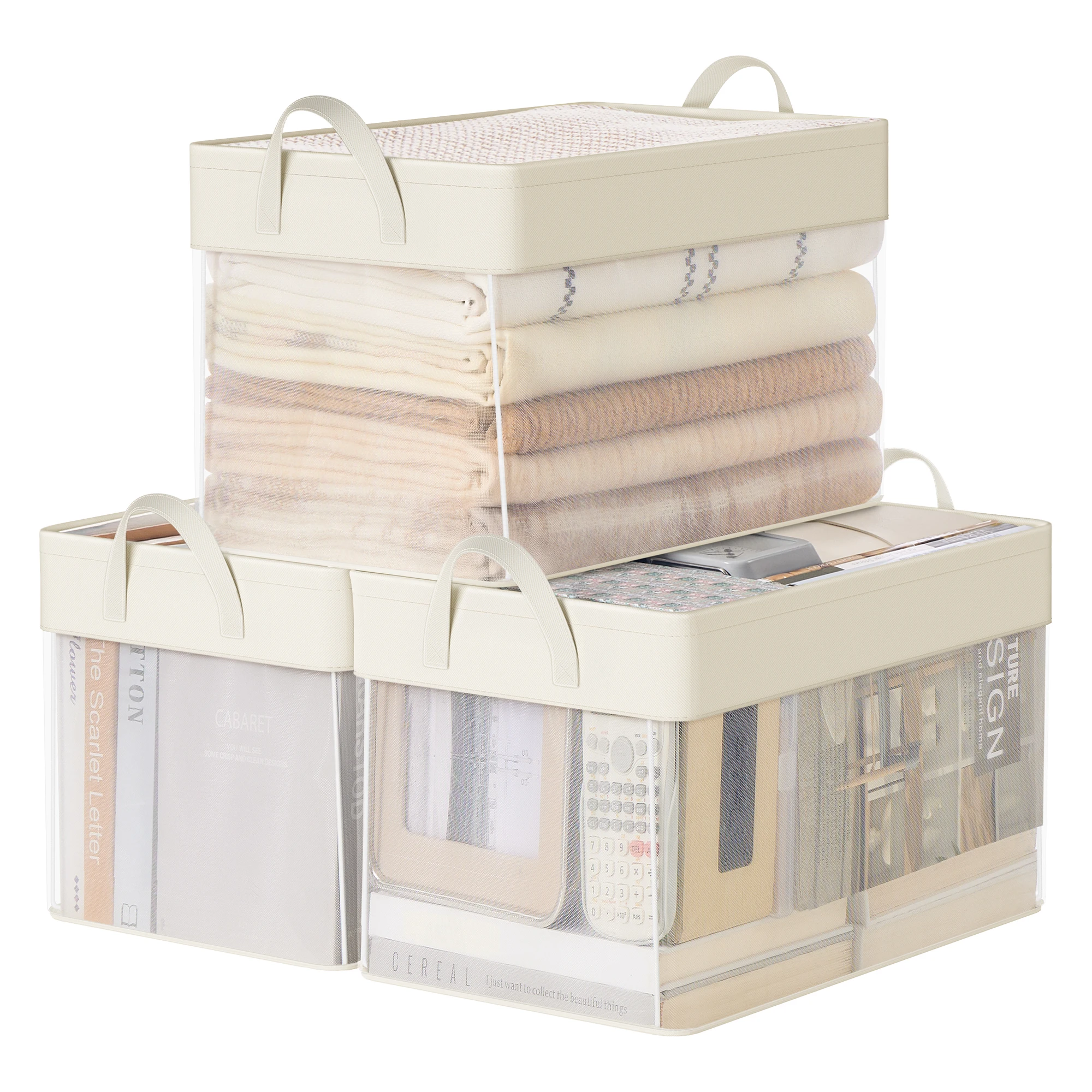 

Современный белый складной ящик для хранения Song: модный органайзер для гардероба