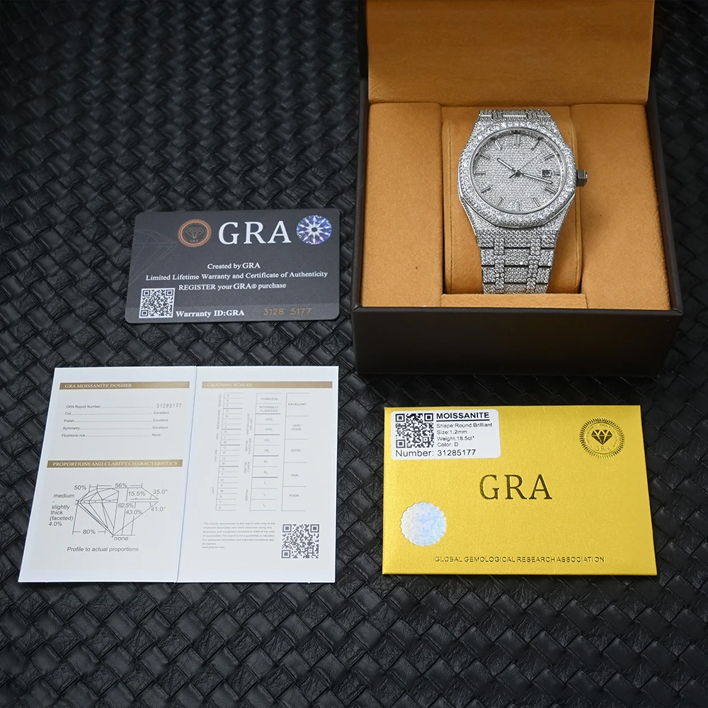 Коробка і сертифікат GRA