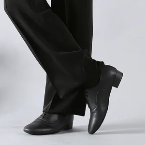 Men's Latin Ballroom Dance Shoes, Modern Inner Shoes, Pu Walt Tango Dance, 1 Pair per Lot 8 Main Sales Latin Dance Shoes - №7