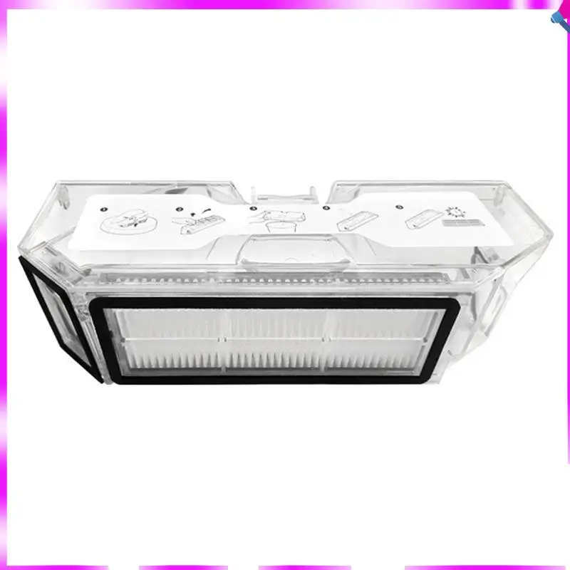 N96R 3PCS Für Roborock Q Revo Maxv / Roborock P10 Pro Roboter Staubsauger Reiniger Teil Staub Mülleimer mit Filter