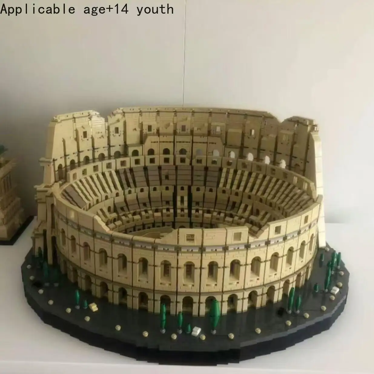 

86000 фильм серии архитектурный город Италия римский Колизей модель строительные блоки совместимы с 10276 кирпичами игрушки 9036 шт.