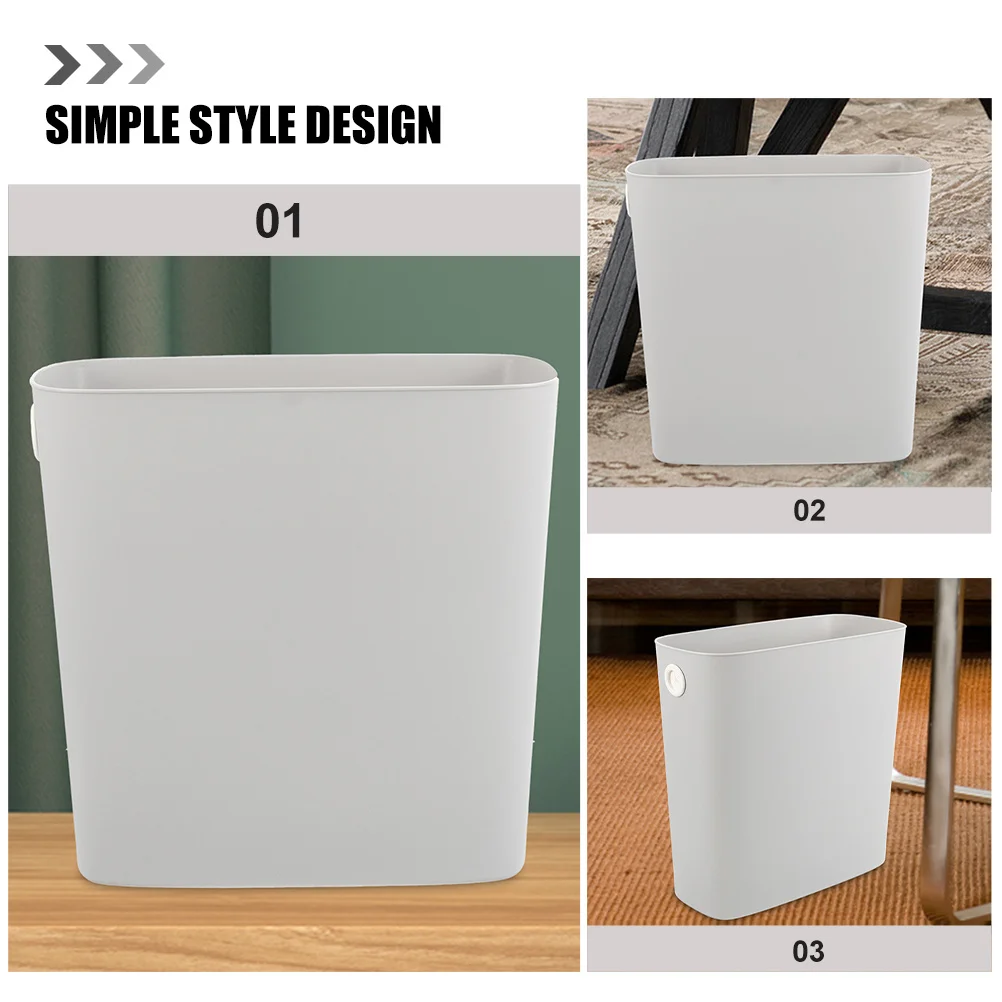 

Многофункциональное мусорное ведро в простом стиле, большой емкости, компактное, для установки под раковиной, на столешницу, в ванную, офис