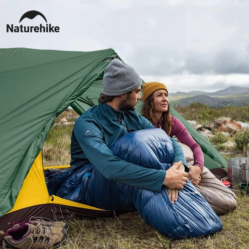 Imagen 2 del producto Naturehike-tienda de campaña Star River ultraligera para dos personas, impermeable, para mochilero, doble puerta, para senderismo al aire libre, tienda de 3 estaciones