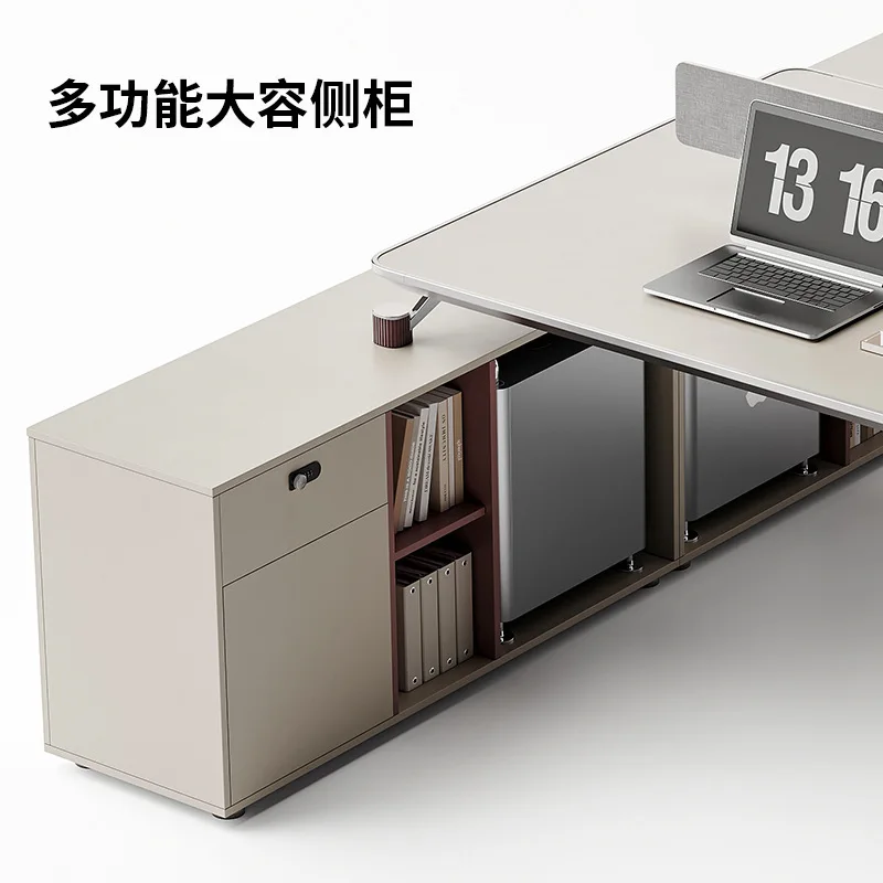 Four-person office desk set: company office staff 2, 2, 2, 4 seats, 4 seats, 4 seats, 4-person workstation