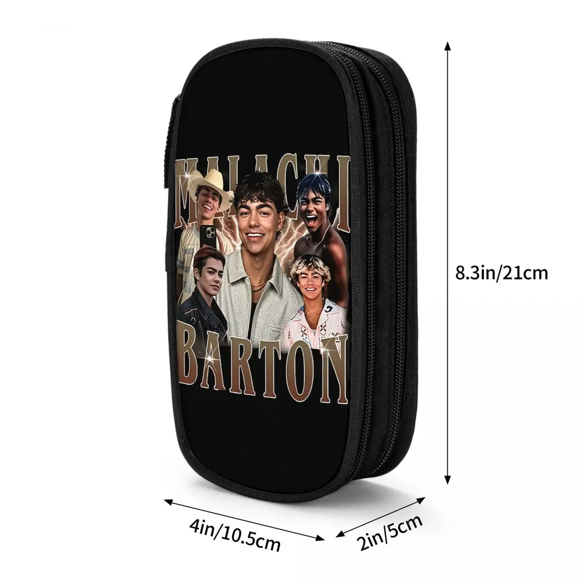 مقلمة Malachi Barton حقيبة أقلام كلاسيكية للطلاب تخزين كبير للوازم المدرسية هدايا حقيبة أقلام رصاص