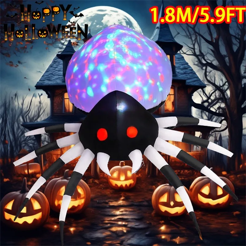 Jouets Gonflables de Décoration d'Halloween, Lumières LED, Thriller, Décor de Festival, Accessoires de Pelouse de Jardin en Plein Air
