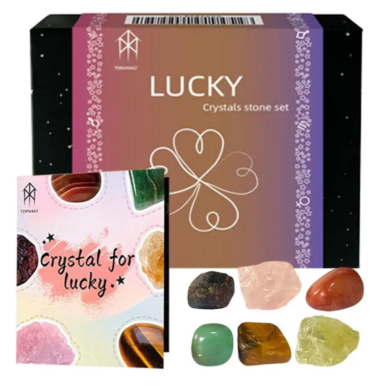 

Energy Crystals Stones Meditation Natural Crystals Stones Kit Emotional Balance Crystal Stone For Meditation Yoga Bedroom