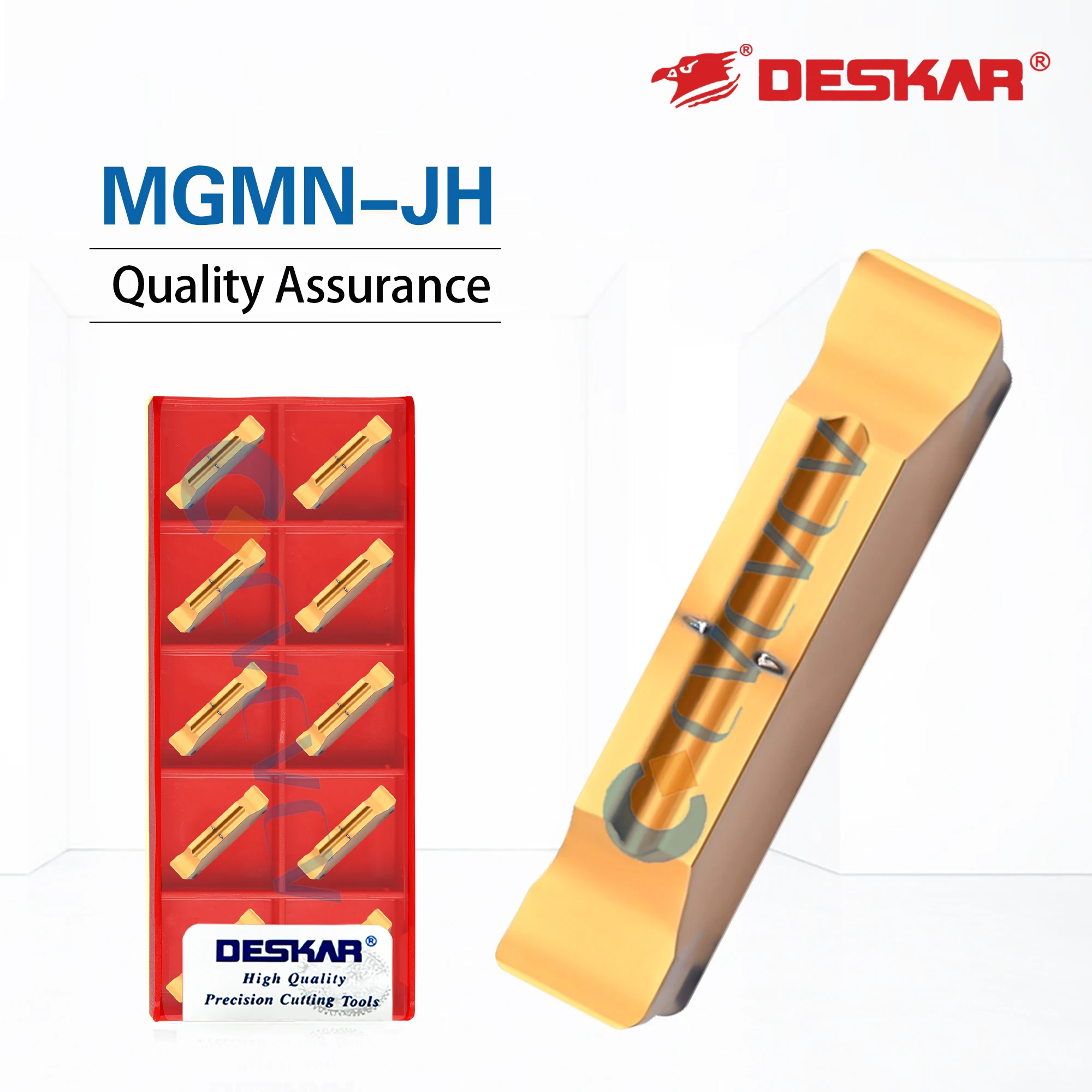 

DESKAR CNC Slotting CNC lathe Numerica Control MGMN150-JH/200-JH/250-JH/300-JH/400-JH/500-JH LF6028 Used For Processi Steel Part