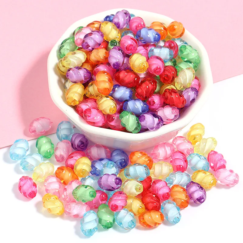 50-100pcs/lot Colorful Beads Handmade Cartoon Garment Sewing DIY Craft Needlework