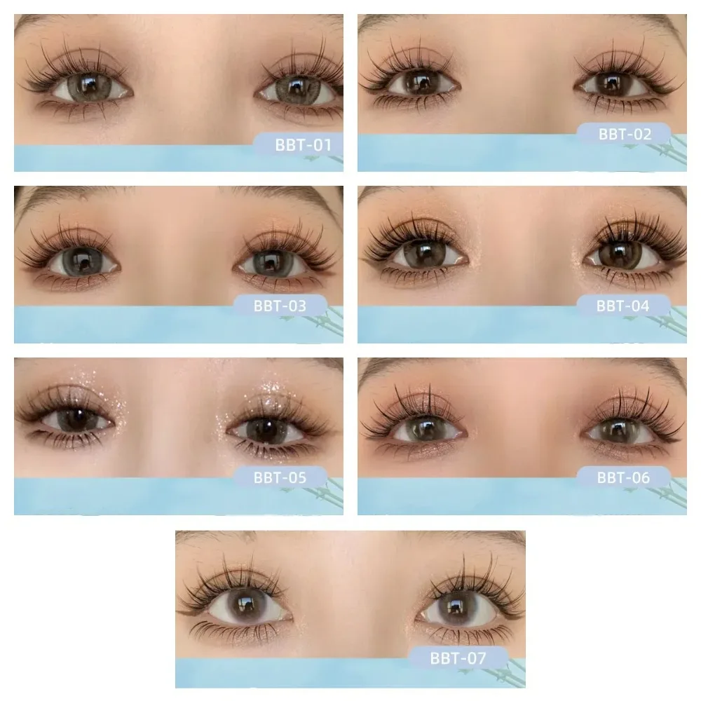 Professional Magneticขนตาปลอมไม่มีกาวกาวReusable Eyelash Extension Tweezer Wispy Dual Magnetic Lashesหญิง