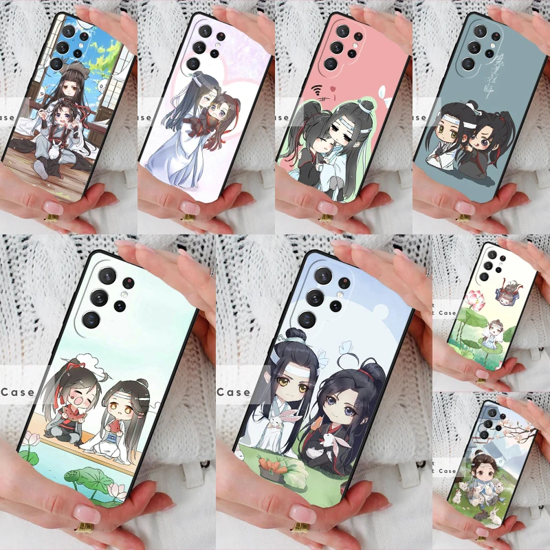 Cartoon Mo dao Zu shi BUMPER Phone Cover Case for Samsung Galaxy S26 Ultra S20 FE Note 10 S24 S23 S21 S25 Plus S22