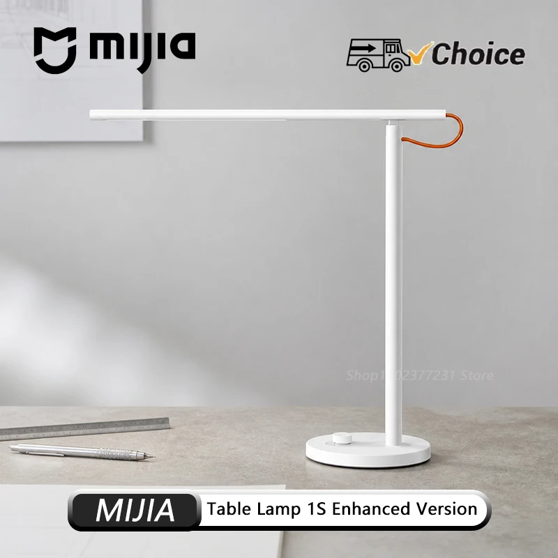 NEW MIJIA 1S Enhanced Version Table Lamp Ra95 High CRI Eye-Care Foldable LED Desk Light Smart Voice Control Reading and Study CN