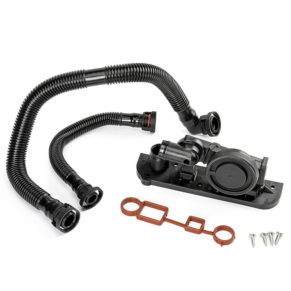 1Set Crankcase PCV Breather&Hose Kit Parts For Audi A3 A4 A6 TT A1 for VW for Seat 06F129101C 06F103235 06F103483E 06F103221E