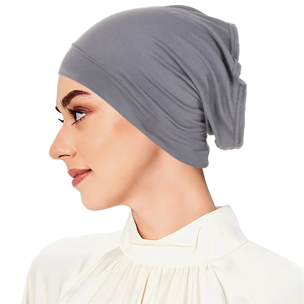 Hijab du Ramadan pour Femme Musulmane, Couvre-Tête, Bonnet Instantané, Turban Nik, Chapeau Ninja, Sous-Écharpe, Tubr Sophia