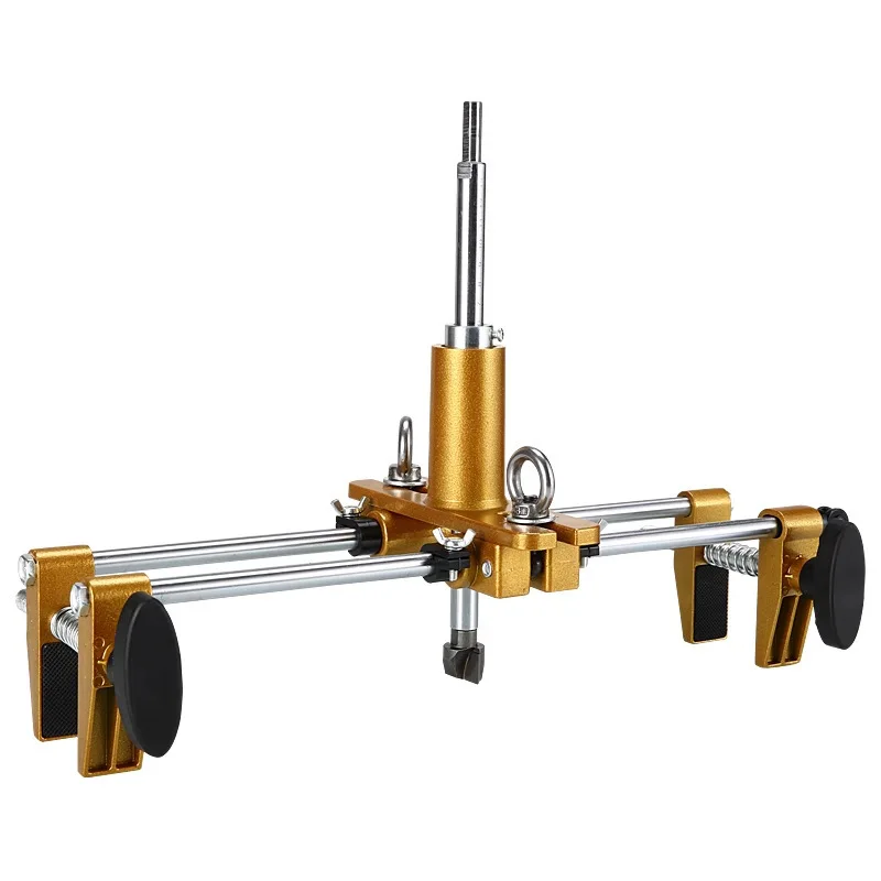 Wood Door Lock Hole Opener Mortise Jig For Yanrui Professional Carpentry Drill Accessory Slotting Guide Hardware