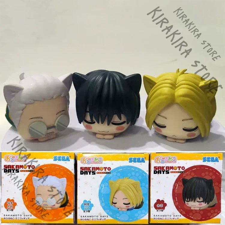 

SAKAMOTO DAYS Asakura Shin Nagumo Yoichi Cosplay Garage Kits Mascot Official Genuine Peripheral Kawaii Mini Figurine Ornaments