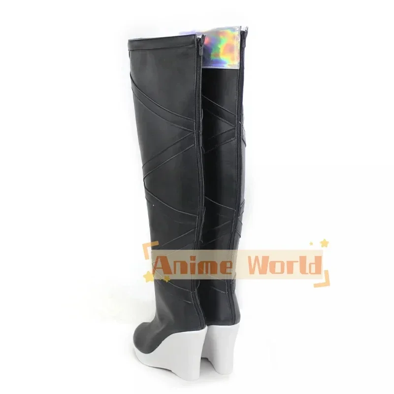 Seraphine Cosplay Shoes Game Cosplay Props PU Leather Shoes Halloween Carnival Boots Custom Made