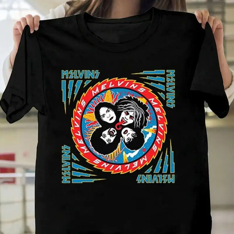 

Футболка Vtg Melvins для фанатов, черная, все размеры