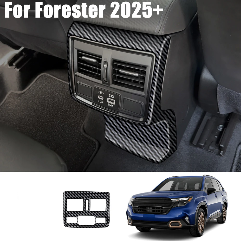 Car Air Vent Panel Vent Trim Car Interior Upgrade Carbon Pattern Material Material Construction Car Air Vent Panel