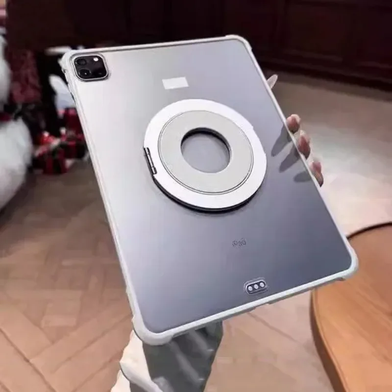 New Acrylic Frosted Car Magnetic Holder Case for Xiaomi Redmi Pad 2 11 Inch 2025 SE1 1 8.7 POCO12.1 MiPad 7 5 6 Pro PC+TPU Cover
