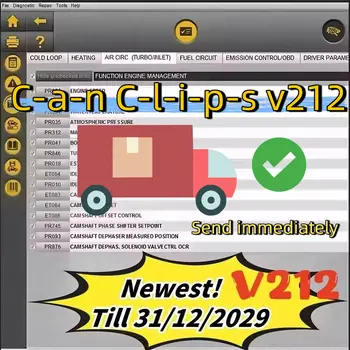 2025 más nuevo SW V215 V212 V209 V220 pro Renault Puede clip herramienta de diagnóstico regalos gratis + Reprog V191 + Dialogys 8 nejlepší prodej Renault Dialogys - №1