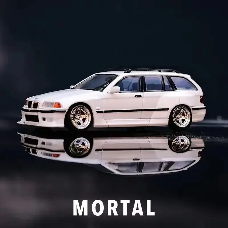 Mortal 1:64 BMW E36 Touring Regular/Rocket Rabbit Wide-body Low-lying Model Car