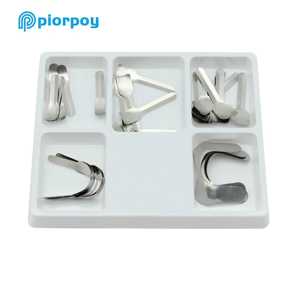 PIORPOY30Pcs/Box Dental Metal Matrix Bands Proximal Anterior Strips Matrices Twin Anterior Matrix Bands Systems DentistMaterials view 2