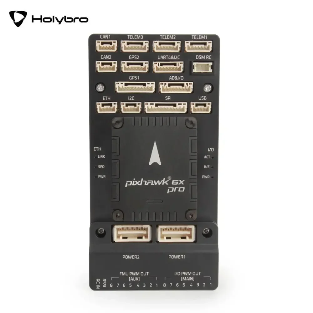 Holybro Pixhawk 6X Pro Autopilot H753 Flight Controller Module Standard Base PM02D For Industrial and Commercial Drone