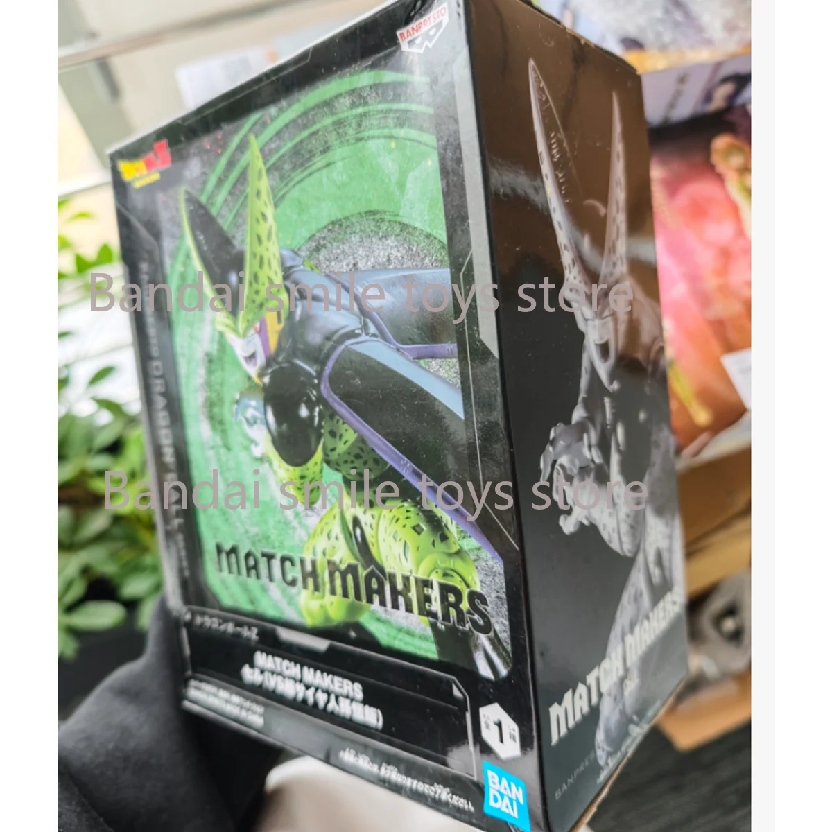 Bandai Original Dragon Ball Z MATCH MAKERS Cell The Final Showdown Anime Actionfiguren Spielzeug für Kinder Geschenke