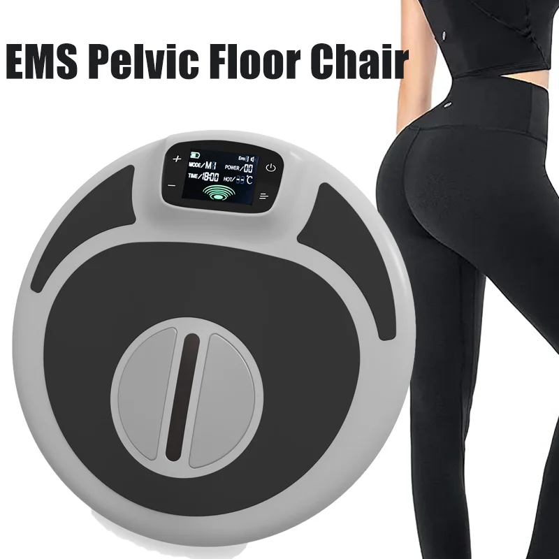 

For Women Man Electric EMS Pelvic Floor Muscle Kegel Exercise Butt Lifting Repair Chair Urinary Incontinence Treatment