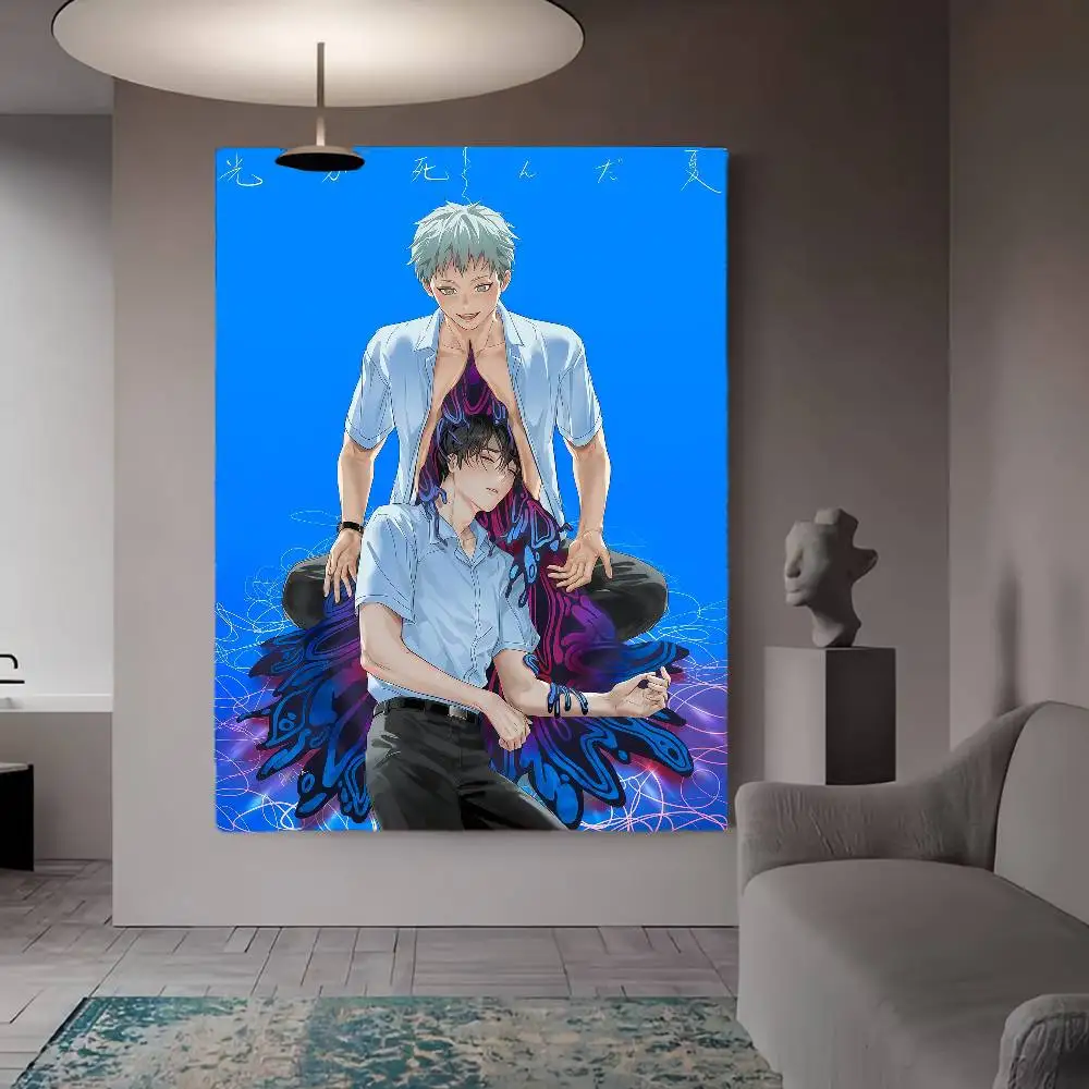 ملصقات الرسوم المتحركة الهزلية S-Summer H-Hikaru Died ملصقات جدارية عالية الجودة لزجة عالية الجودة لتزيين جدران غرفة المنزل #5