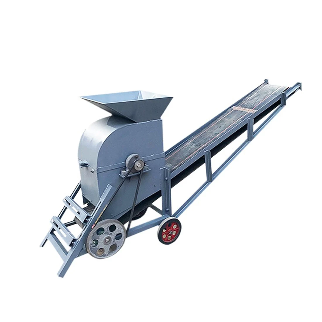 New product crusher mobile pulverizer construction w garbage crusher chicken sheep cow dung crusher nutrition soil determination