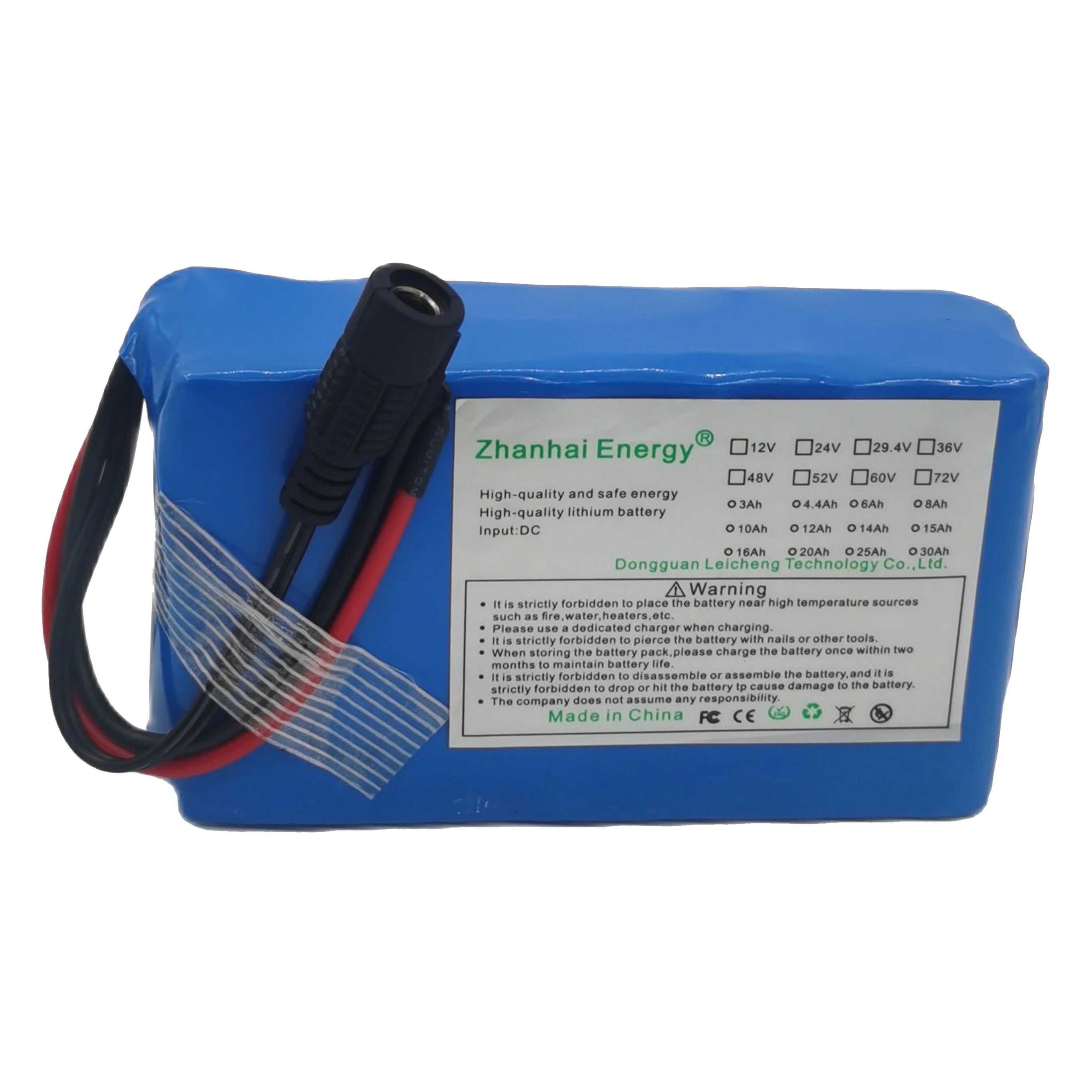 24V 7Ah 6.4Ah 6Ah 5.2Ah 4.4Ah 18650 Li-Ion Rechargeable Battery Pack 6S 2P For Below 500W Electric Bicycles New Send Charger