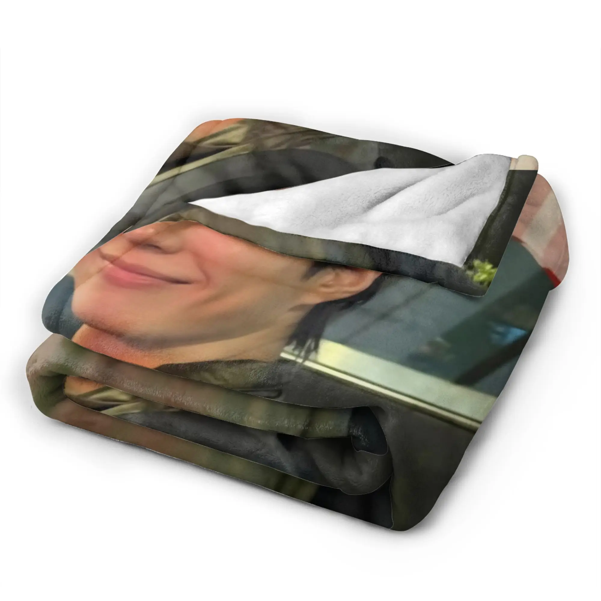 Park Bo Gum KPOP Blanket Bogummy Fans Gift Travel Office Flannel Throw Blanket For Couch Chair Warm Quality Bedspread
