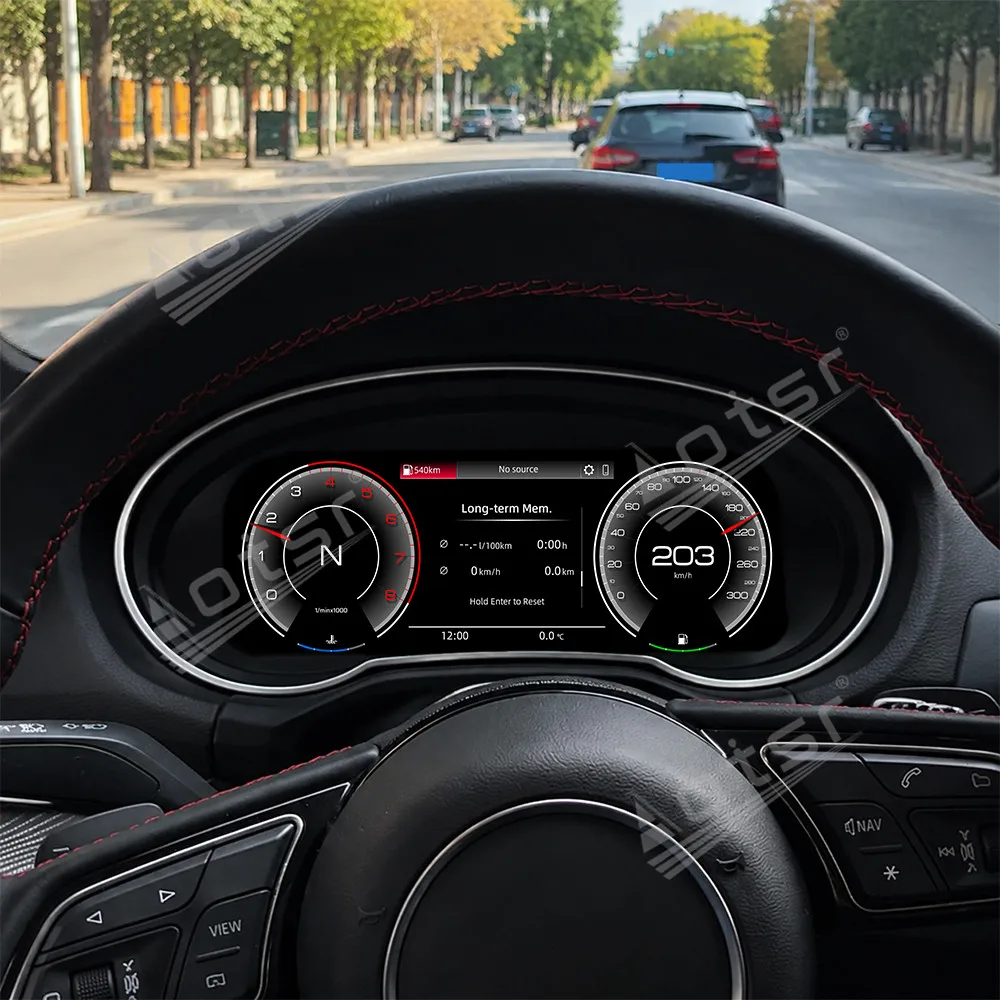 Car LCD Digital Cluster For Audi Q2 A3 2013-2020 Dashboard Virtual Cockpit Instrument Auto Speed Meter HD Screen Accessories