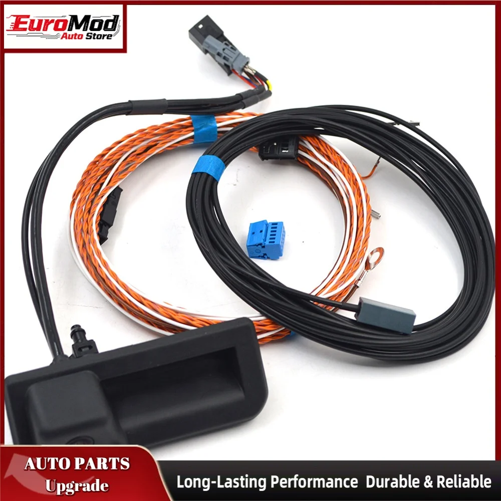 

8W8827566E Car Rear View Camera With High Wire Guide Harness For Audi Q5 Backup Parking Camera
