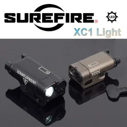 SureFire XC1 Tactical LED Flashlight Upgrade Metal Pistol Scout Torch Glock 17 18C 19 Airsoft Weapon Gun Light Lanterna