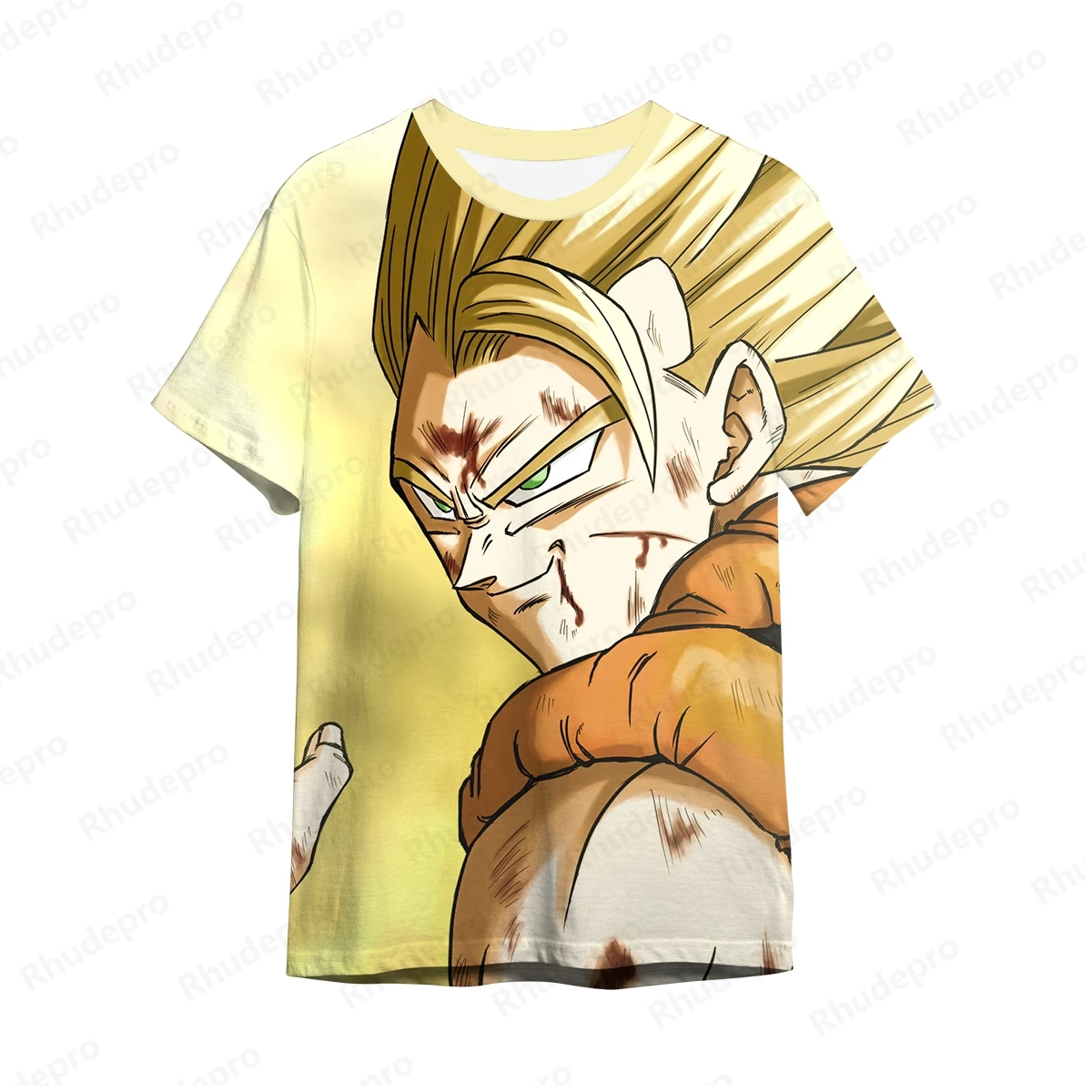 ファッション Tシャツドラゴンボール高品質 Tシャツ男性夏の Tシャツ子供ベジータ悟空 2025 クールトップス特大服